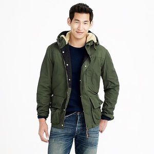 Jcrew Hooded Heathfield jacket